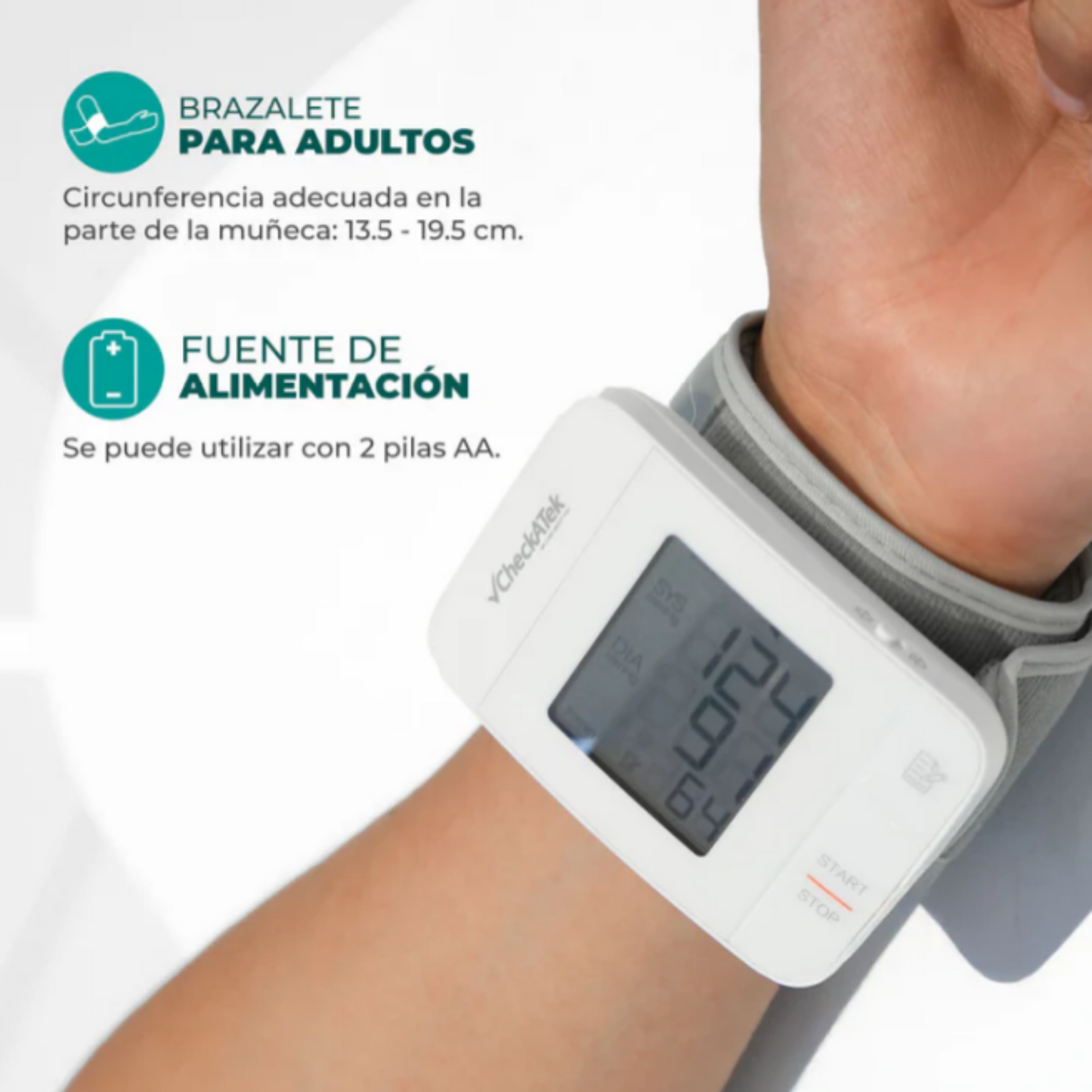 Baumanometro Digital Para Muñeca BD-5 CheckATek