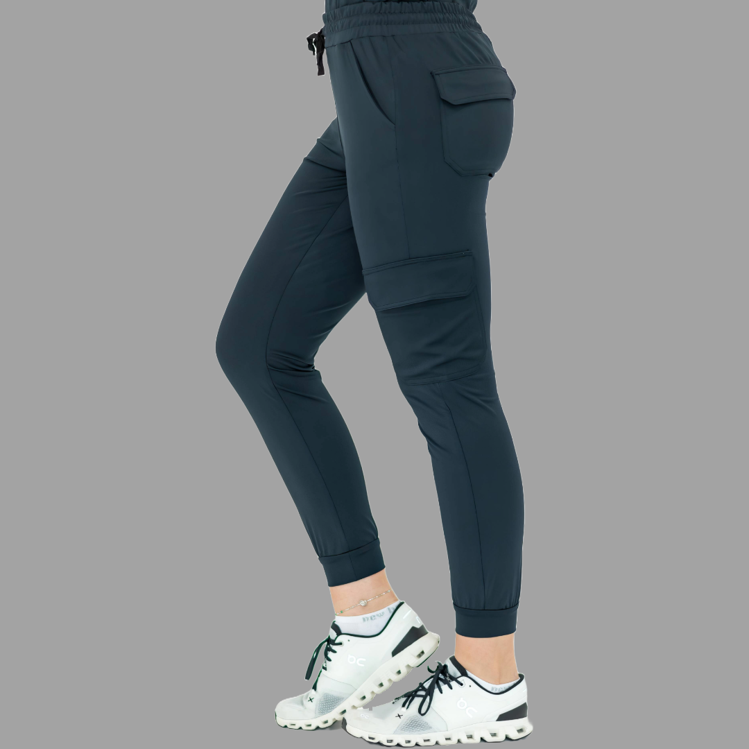 Jogger Quirúrgico 910, Azul Marino Mujer Super Stretch, Scrubs 910