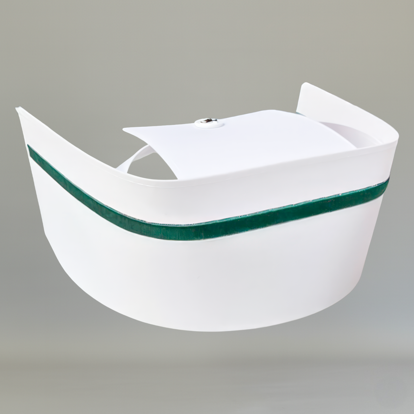 Cofia Blanca D'Princesa Mod 2000 Tela Enfermeria General Verde