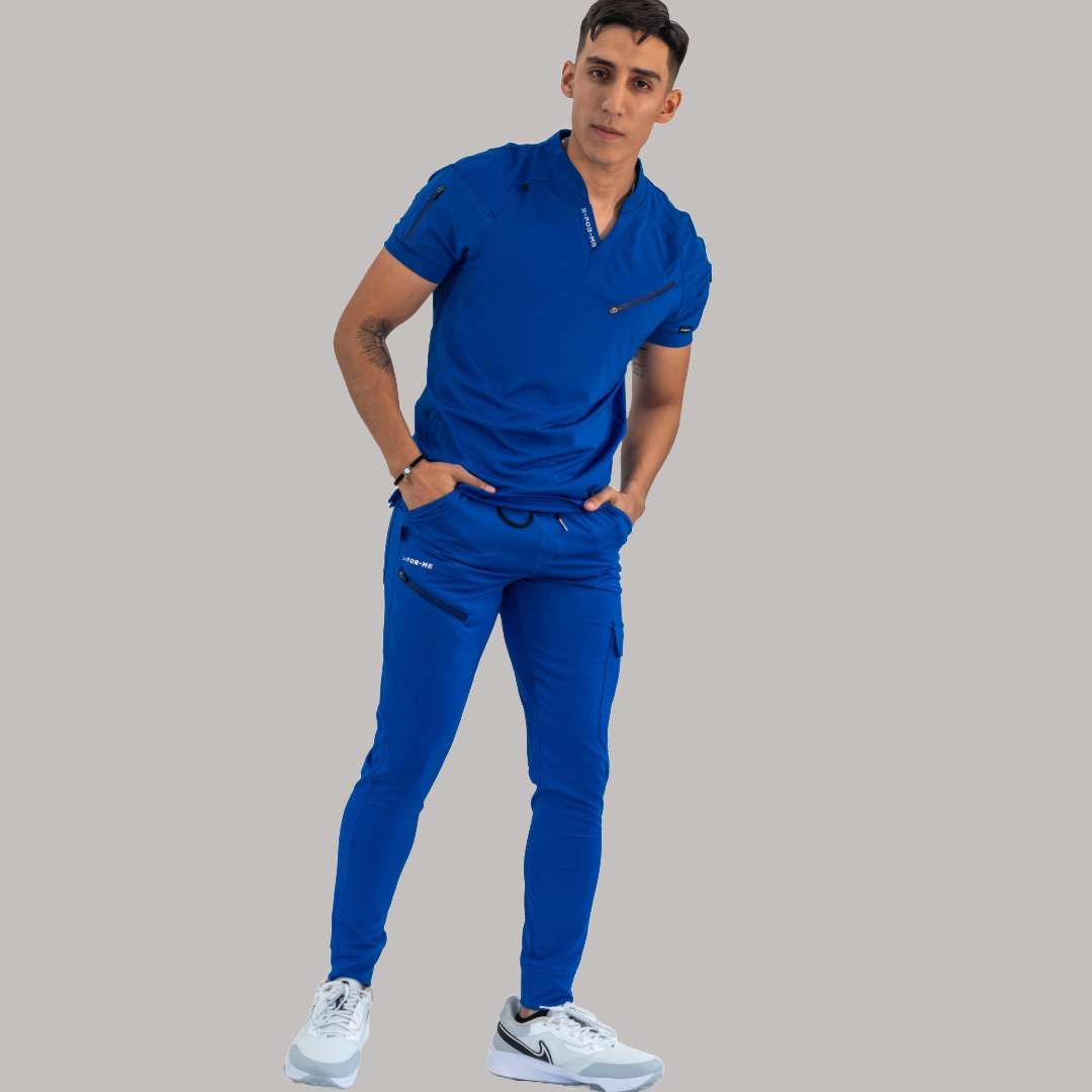 Filipina Super Stretch Hombre 905 Azul Rey