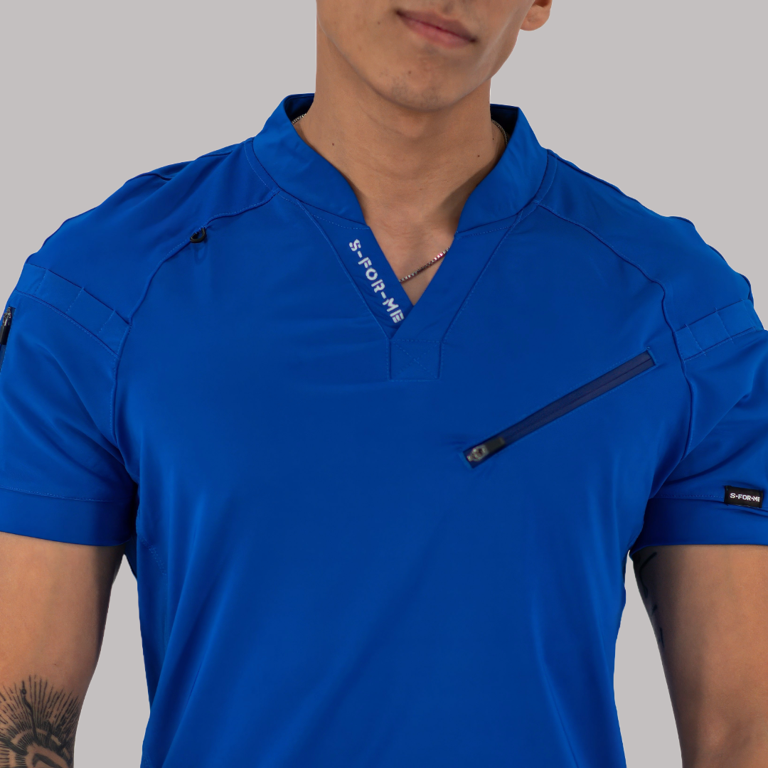 Filipina Super Stretch Hombre 905 Azul Rey