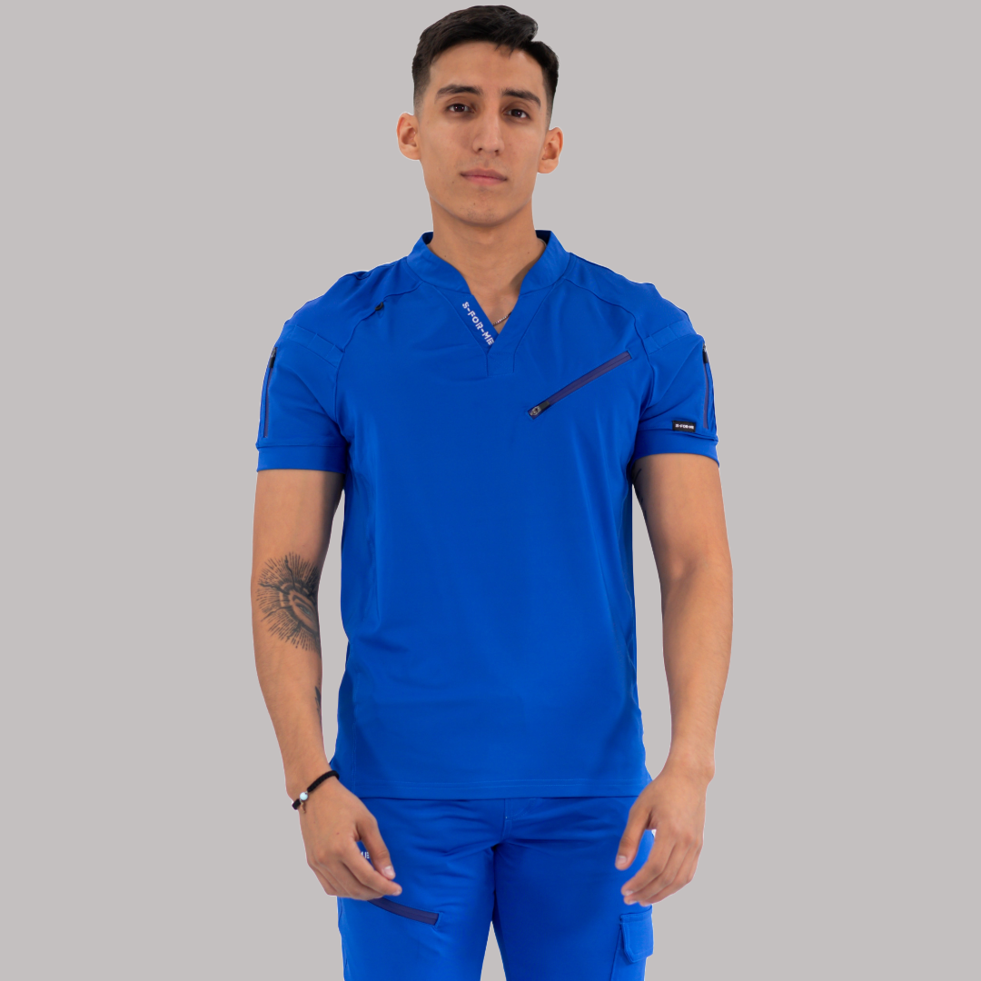 Filipina Super Stretch Hombre 905 Azul Rey