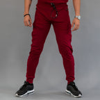 Jogger Quirúrgico Vino Hombre Super Stretch, Scrubs 920