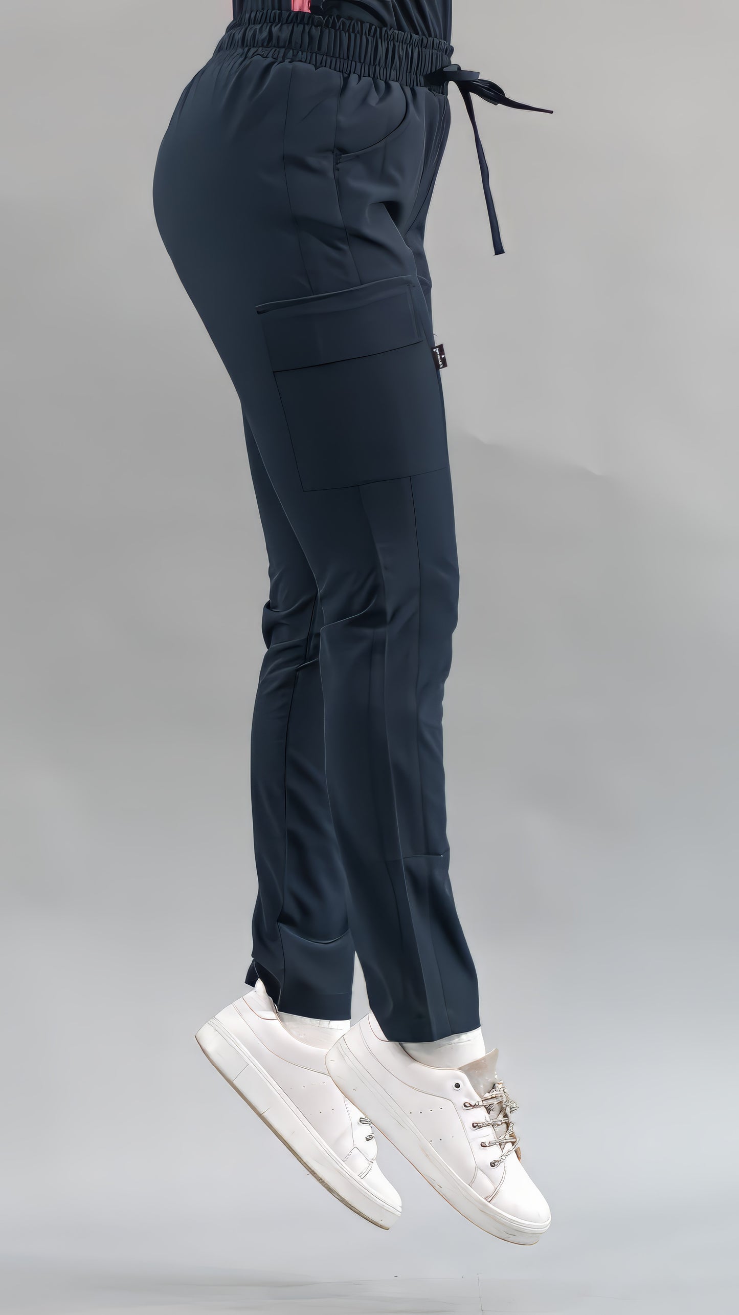 Pantalón Quirúrgico Skinny, Azul Mno F.W Mujer, Scrubs 520