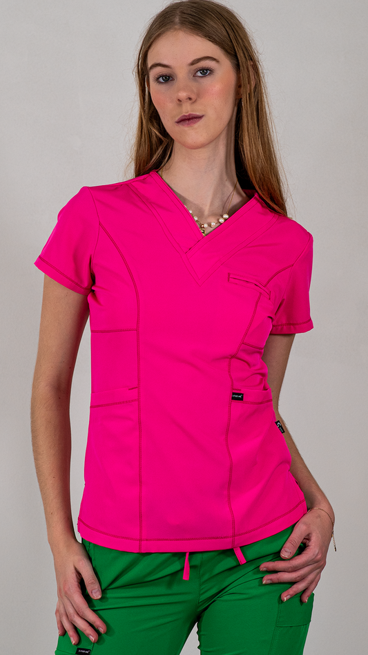 womens top 501 stretch fways fucsia