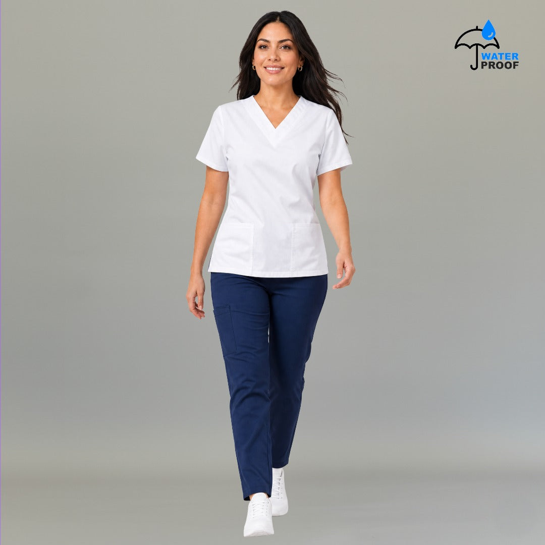 Filipina 502 Quirúrgica Mujer FW Blanca Antifluido