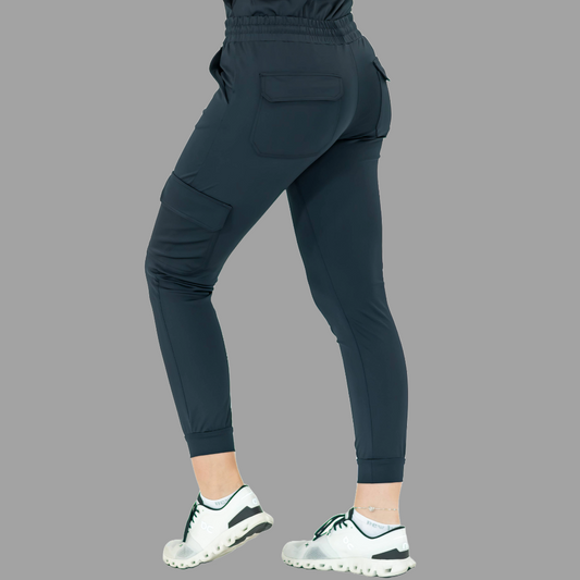 Jogger Quirúrgico 910, Azul Marino Mujer Super Stretch, Scrubs 910