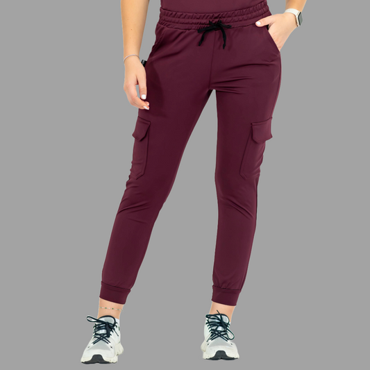 Jogger Quirúrgico, Vino Mujer Super Stretch, Scrubs 910