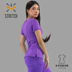 Filipina Médica 901 Morada Super Stretch para Mujer