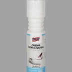 crema blanca zapatos