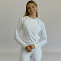 blusa under scrub blanco mujer manga larga frente sandel medica