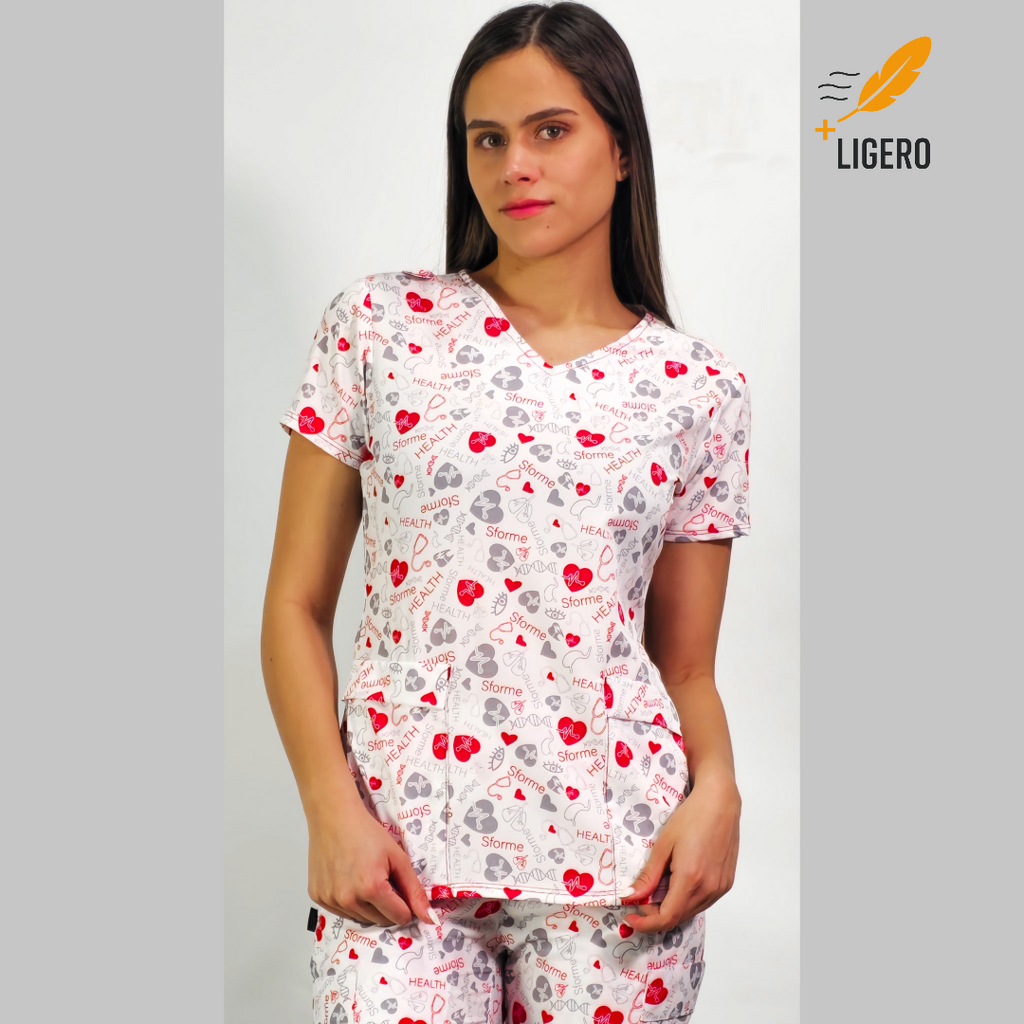 Filipina 600 Dama Health-Sforme, Scrubs Estampados