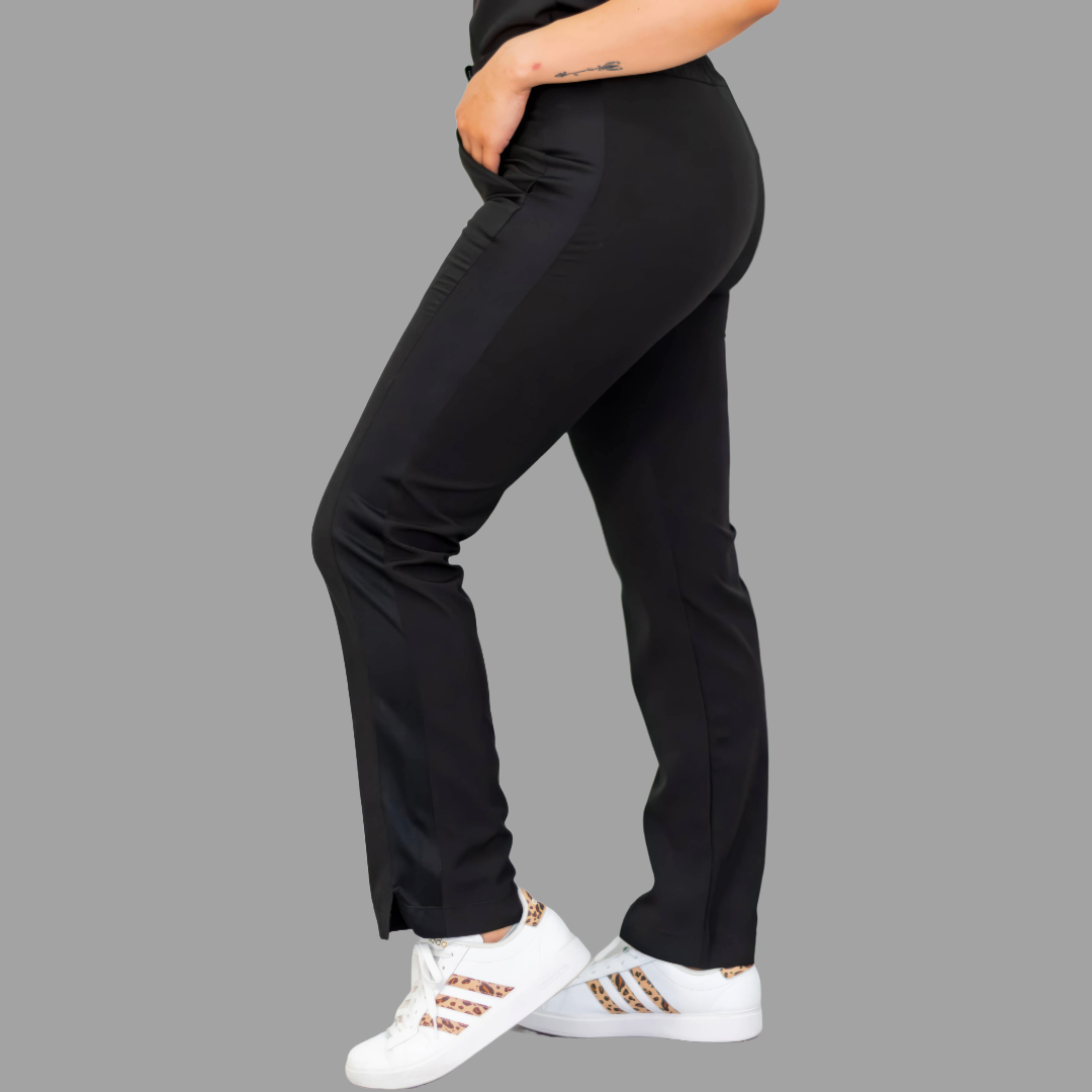 Pantalon 530 Negro Quirúrgico Relaxed, Mujer, Scrubs 530