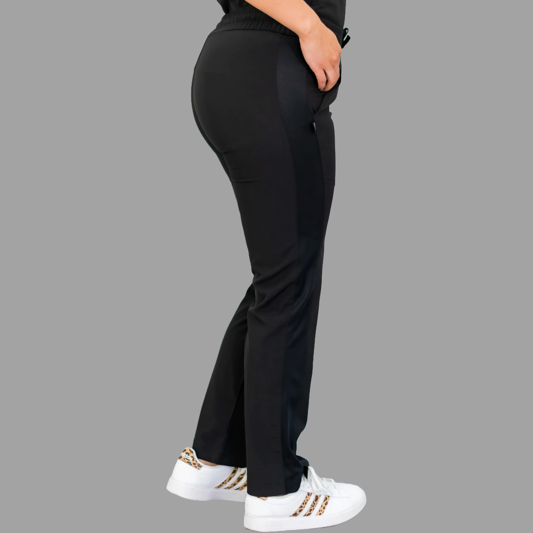 Pantalon 530 Negro Quirúrgico Relaxed, Mujer, Scrubs 530
