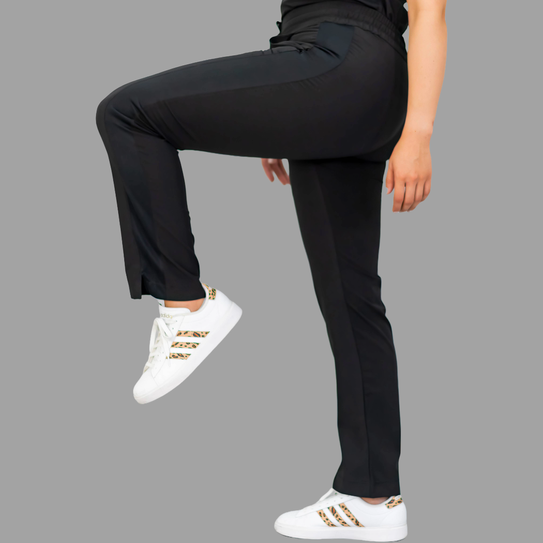 Pantalon 530 Negro Quirúrgico Relaxed, Mujer, Scrubs 530