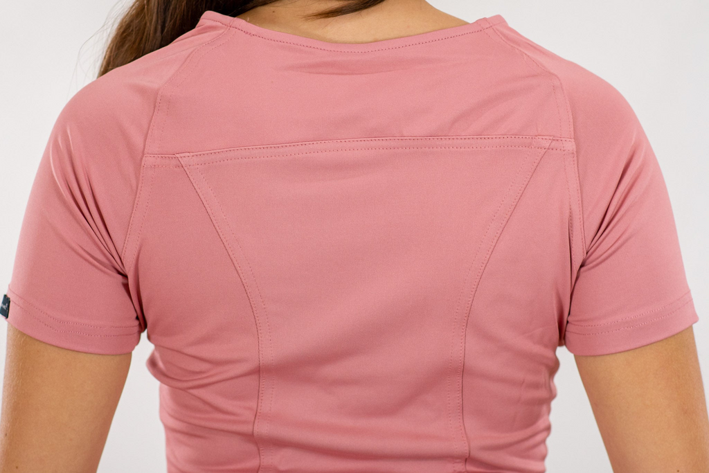 Filipina 901 Quirúrgica Mujer Slim Fit Dark Pink, Super Stretch