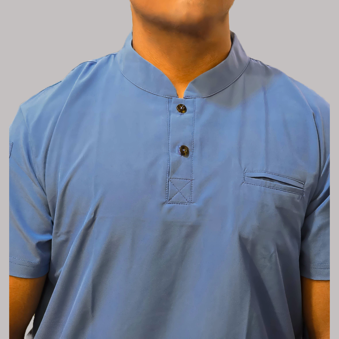 Filipina Quirúrgica Hombre Azul Plumbago, Scrubs 520