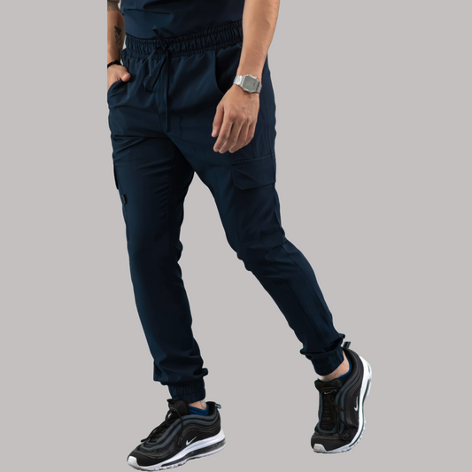Jogger Quirúrgico Skinny, Azul Mno F.W Hombre, Scrubs 520