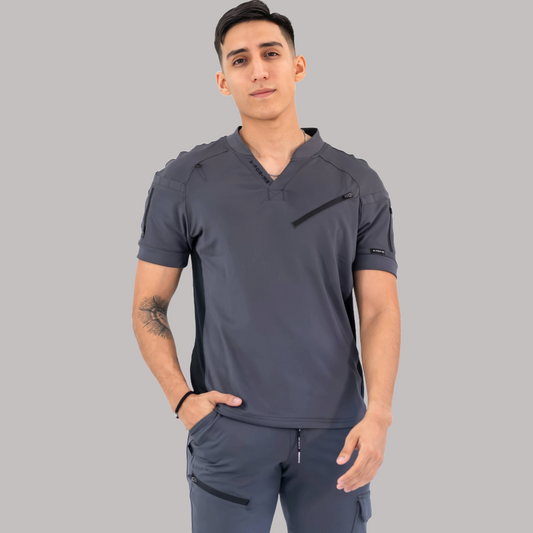 Filipina Super Stretch Hombre 905 Gris Oxford