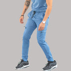 Pantalón Jogger Médico 901 Azul Aciano Super Stretch para Hombre