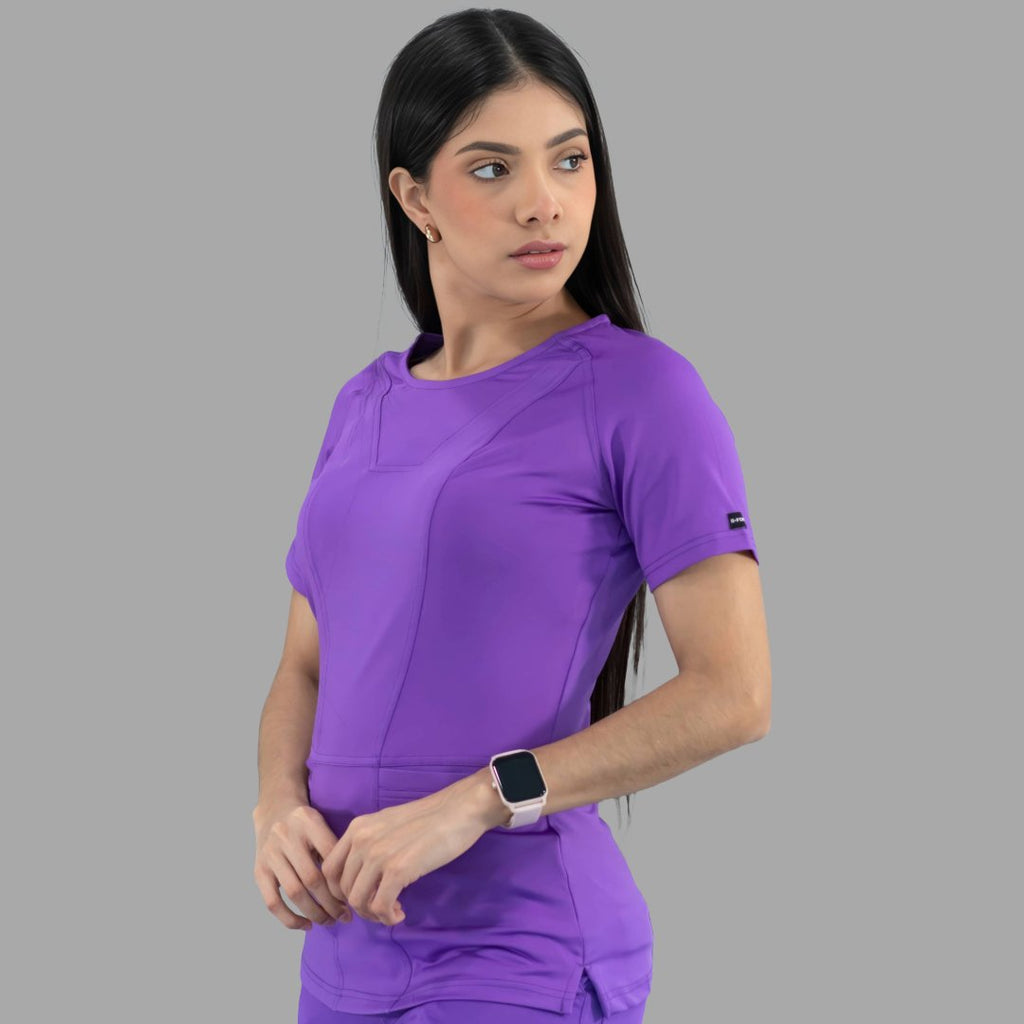 Filipina Médica 901 Morada Super Stretch para Mujer