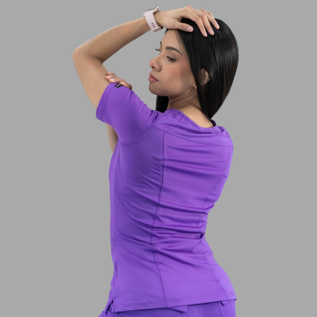 Filipina Médica 901 Morada Super Stretch para Mujer