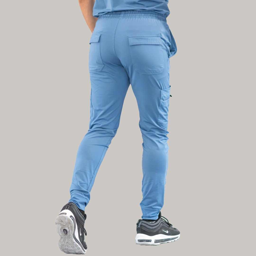 Pantalón Jogger Médico 901 Azul Aciano Super Stretch para Hombre
