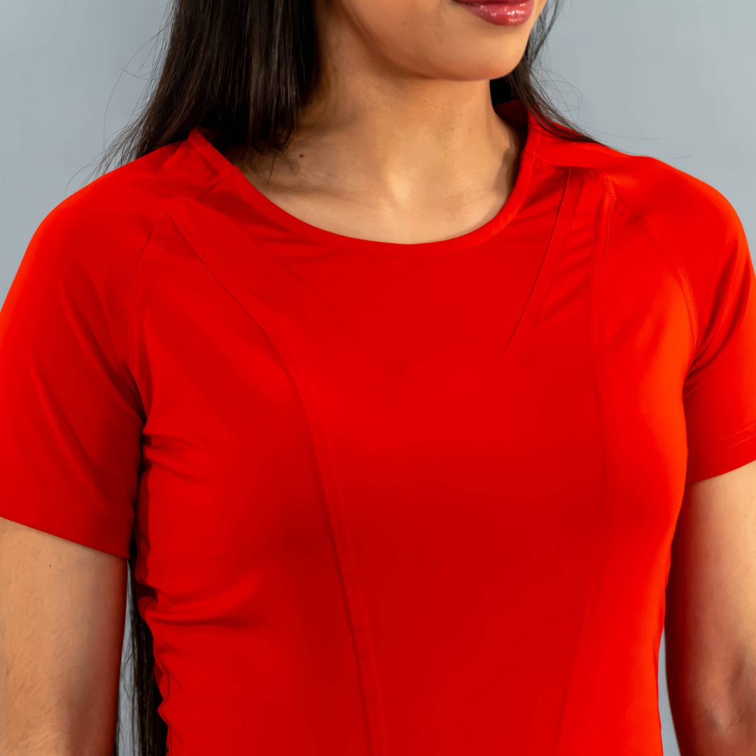Filipina Quirúrgica Mujer 901 Rojo, Super Stretch