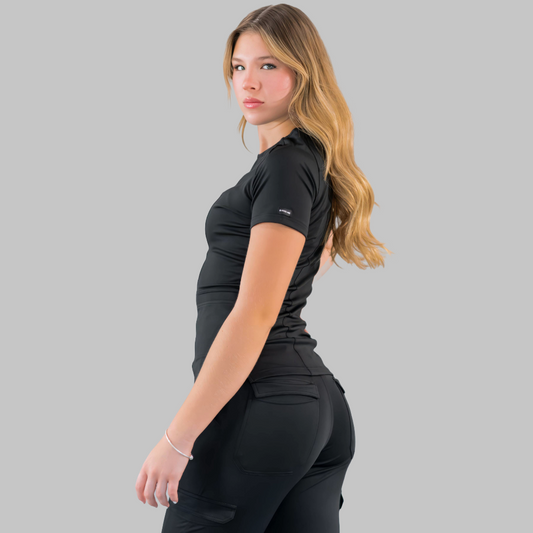 Filipina Quirurgica Mujer 901 Negra, Super Stretch