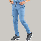 Pantalón Jogger Médico 901 Azul Aciano Super Stretch para Hombre