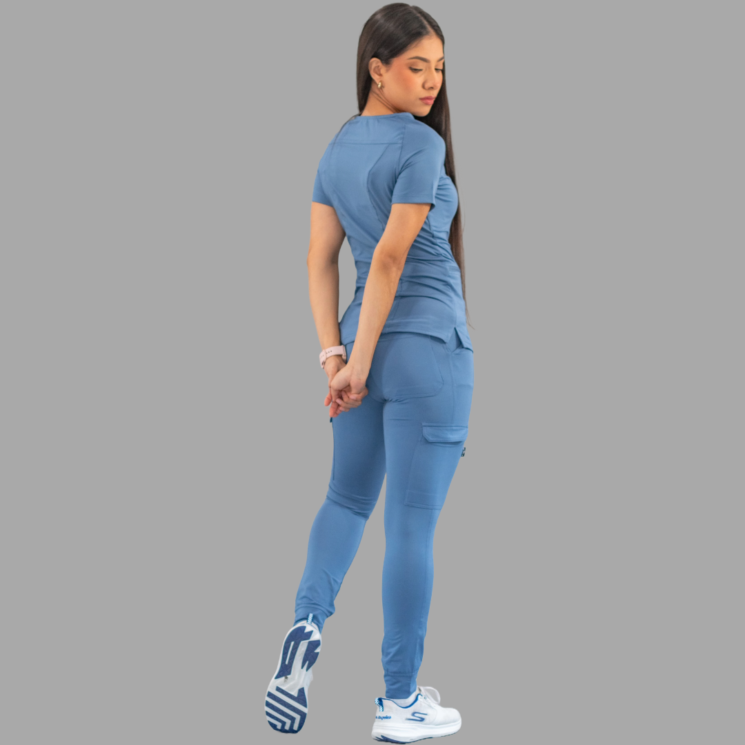 Filipina Quirúrgica, Scrubs Super Stretch Mujer 901 Cornflower