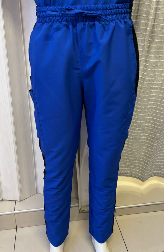 Pantalón Quirúrgico 500 Unisex Basic Azul Rey Antifluido-cloro resistente Scrubs 500 FW