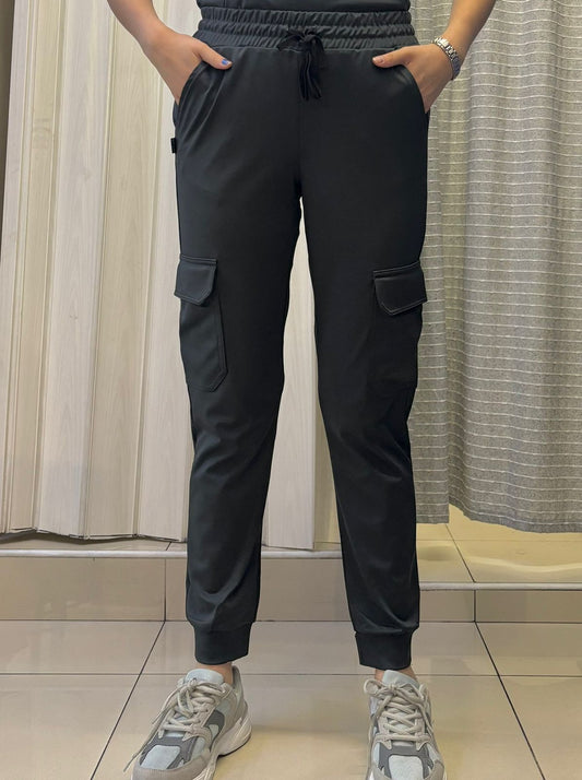 Jogger Quirúrgico 910, Gris Oxford Mujer Super Stretch, Scrubs 910