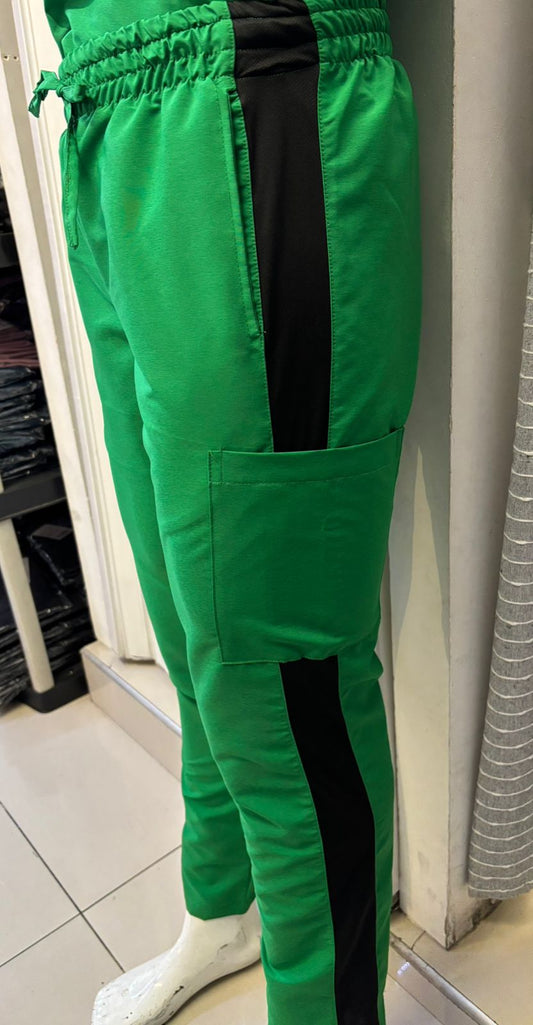 Pantalón Quirúrgico 500 Unisex Basic Verde Bandera Antifluido-cloro resistente Scrubs 500 FW
