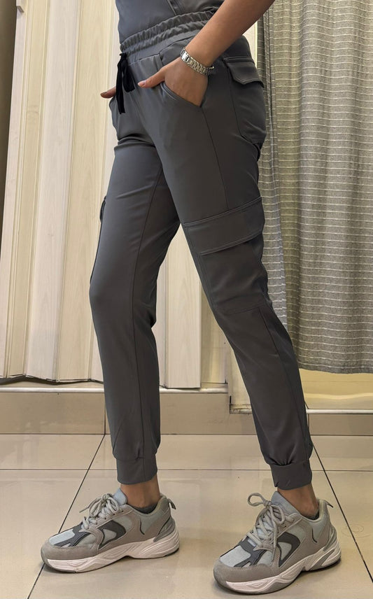 Women's Jogger  910 Gris Medio Super Stretch Scrubs.