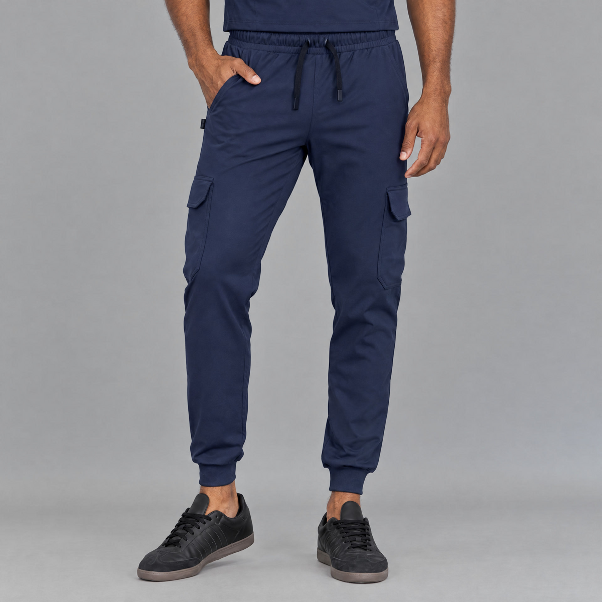 Jogger Est. 910 Quirúrgico Azul Marino Hombre Super Stretch, Scrubs Est. 910