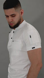 Filipina Quirúrgica Blanca Hombre, Scrubs 901 Super Stretch