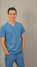 Filipina Hombre 530 Quirúrgica Negra, Scrubs 530