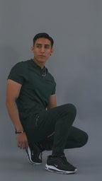 Filipina Quirúrgica 920 Hombre Verde sombra, Scrubs Super Stretch