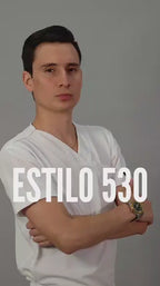 Filipina Hombre 530 Quirúrgica Blanco, Scrubs 530