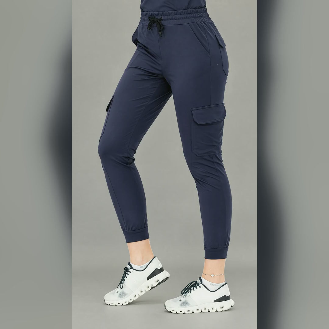 Jogger Quirúrgico Mujer Est. 910 | Azul Marino Super Stretch