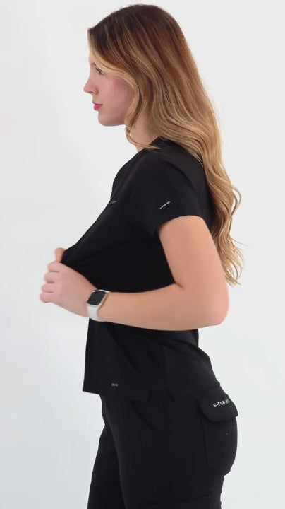 Jogger Quirúrgico Mujer Super Stretch Negro, Scrubs 905